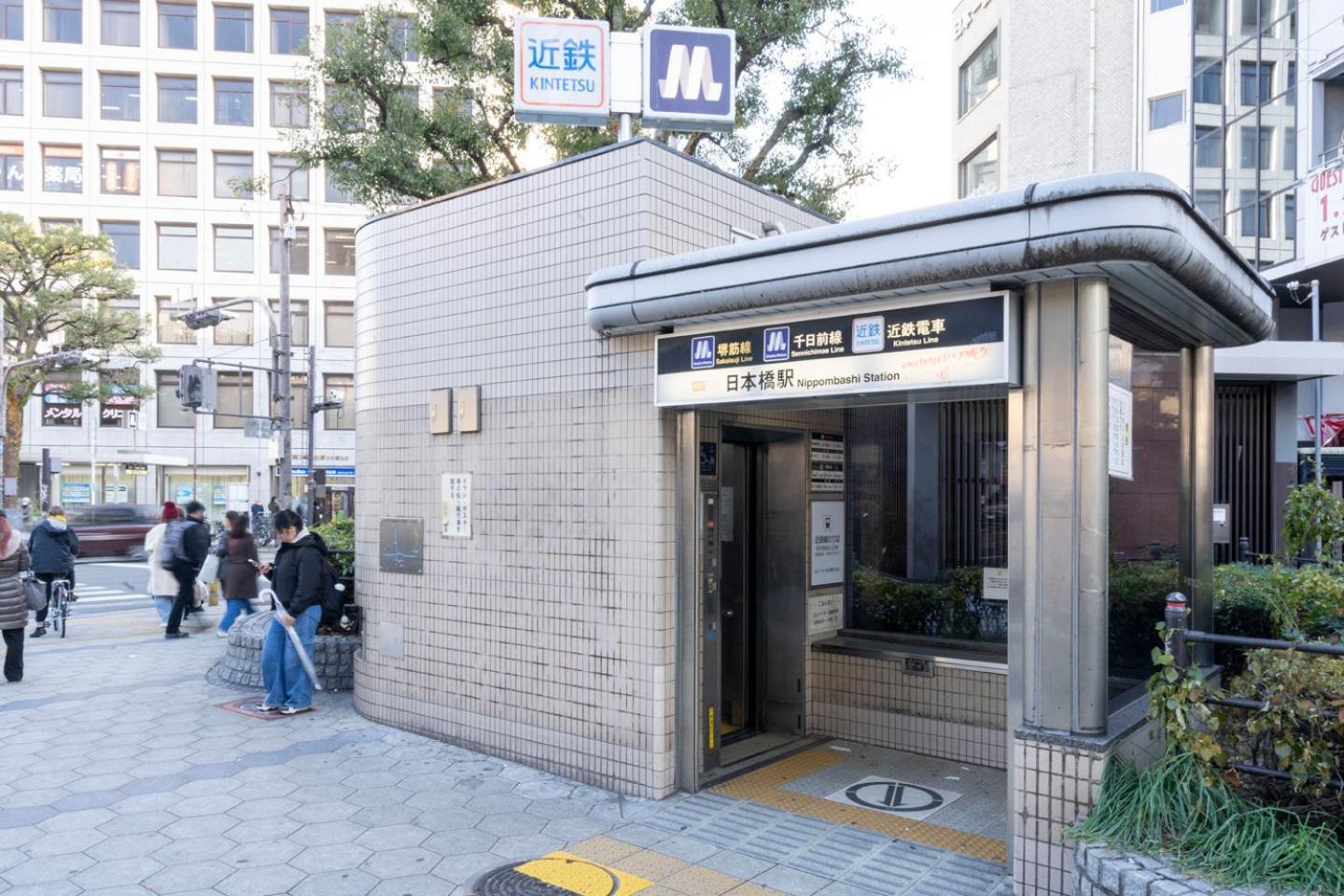 Blue Shimanouchi Apartment Osaka Exterior foto